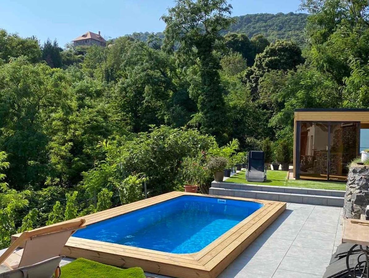 Panorama Apartmanhaz Badacsonytomaj Bagian luar foto